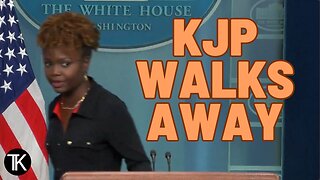 Karine Jean-Pierre WALKS AWAY When Pressed on Biden’s Reaction to the Durham Report