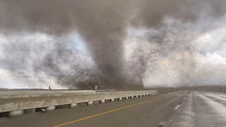 Incredible! Tornado Chaser Captures Stunning Footage Of Nebraska Twister