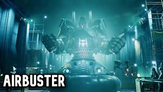 FINAL FANTASY VII: REMAKE INTERGRADE | Airbuster Boss Fight on Normal Difficulty