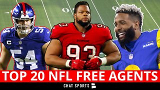 Top 20 NFL Free Agents Left Unsigned