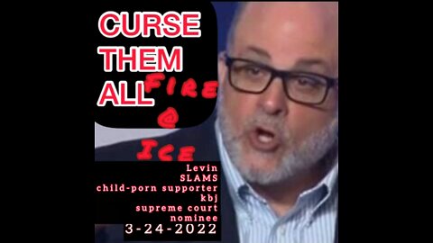 Mark Levin SLAMS child-porn supporter