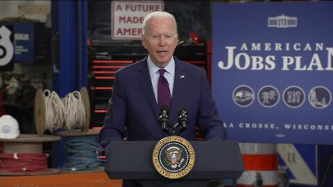 President Biden promotes infrastructure package during visit to La Crosse