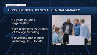 Sheila Ford Hamp explains why Lions hired Brad Holmes as GM