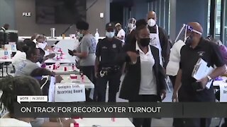 Michigan is on track for record voter turnout