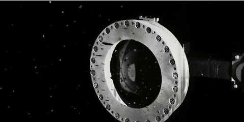 Asteroid sample leaking from Osiris Rex