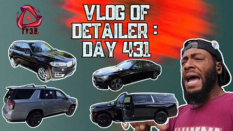 MOBILE AUTO DETAILING- HOW TO CLEAN A VEHICLE - VLOG OF A DETAILER: DAY 431 - MONEY DAILY #auto