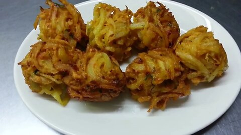 Onion Bhaji [Indian Style Recipe] by Hindustani Khana