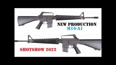 New Production H&R M16a1 (From ShotShow 2022)