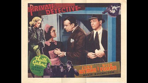 PRIVATE DETECTIVE (1939) - colorized