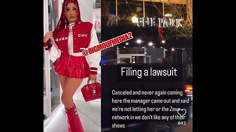 missnatalienunn brought #BaddiesEast to an upscale DC establishment they weren’t allowed in 🤦🏽‍♂️😂