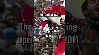 The Arab Spring uprisings in 2011 led to significant