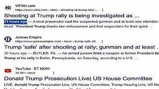 Did You Know - The Trump Shooting was News BEFORE it was News