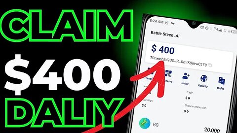 Get 400 USD airdrop coins for free Invite friends to get 20000 BS coin