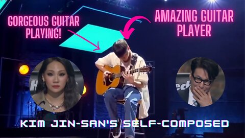Gorgeous guitar playing! Kim Jin-san's self-composed song ♬ - Amazing GUITAR