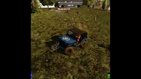 Using a demon as a ramp for jeep. ---- 7 Days To Die #oldgoatgaming #7dtd #gaming