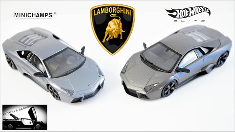 Lamborghini Reventon - Hot Wheels Elite VERSUS Minichamps