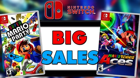 Mario Tennis Aces & Super Mario Party BIG Sales (Performing GREAT Compared To Past Entries)