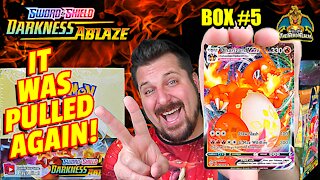 🔥Charizard Pulled Again!🔥 Darkness Ablaze Booster Case (Box 5) | Charizard Hunting | Pokemon Opening