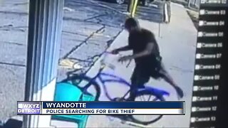 Video captures thief stealing bicycle that is man's only means of transportation