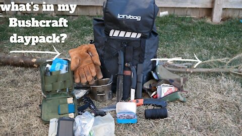 What's in my bushcraft day pack