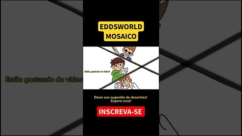 COMO DESENHAR EDDSWORLD MOSAICO #eddsworld #shorts