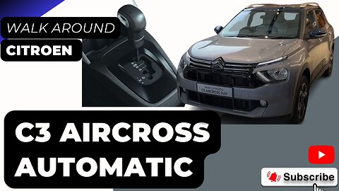 New Citroen C3 Aircross Automatic Mid Size SUV Only 12.85 lakh