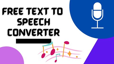 Free Text to speech converter for youtubers | Text to audio converter 2022