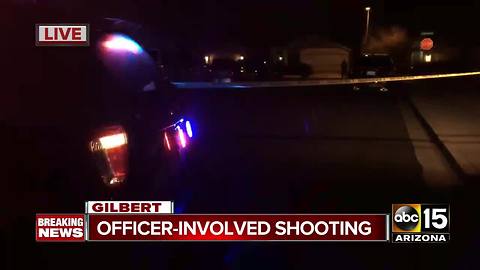 Police investigating officer-involved shooting in Gilbert