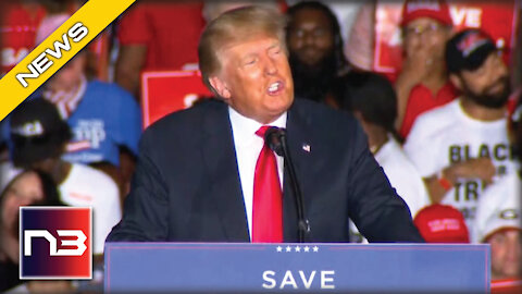 Trump Left 13 Empty Seats At His Rally In Georgia For HEART WRENCHING Reason