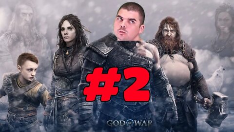 CLEITÃO VS THOR, jogando muito esse God of War Ragnarök #2 - PS4 - Melhor do mundo