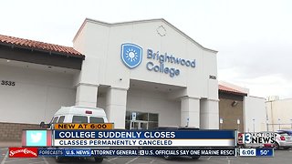 Brightwood College campus in Las Vegas closing