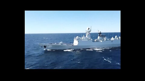 Russian & Chinese Warships Fire in Sea of Japan During ‘Vostok 2022’ Drills