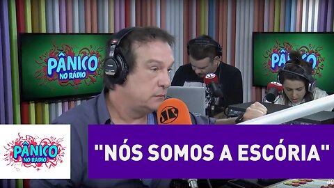 Emílio Surita manda a real sobre o Pânico: "nós somos a escória" | Pânico