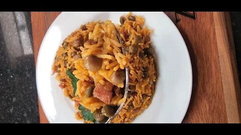 Arroz con Gandules (Pigeon Peas)