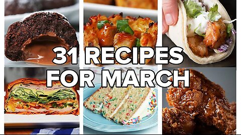 31 Recipes For Every Day Of March • Tasty Recipes