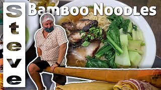 Un-Questionably? The BEST NOODLES - Tok Tok Mee BAMBOO Noodles 🇲🇾