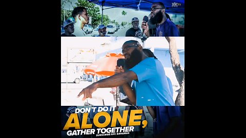 🔴 Don't Do It Alone, Gather TOGETHER ⤵️📱 https://youtu.be/tieTHbw3-Bg