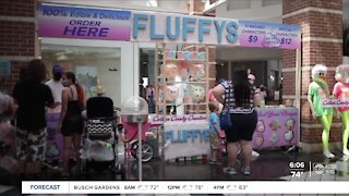 Former restaurant owner's Florida cotton candy shop is a hit