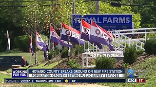 Howard County breaks ground on new fire station