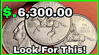 Rare Quarters 1999 D DELAWARE 25C Coin: A Hidden Treasure in Your Pocket?"