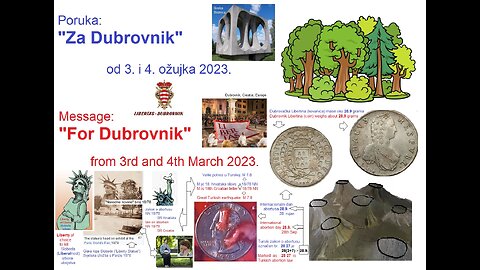 Poruka - Za Dubrovnik 3. i 4. ožujka 2023. - Message - For Dubrovnik 3rd and 4th March 2023.