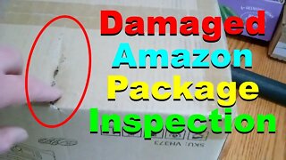 No. 661 – Inspecting Damaged Amazon Box Delivered By UPS