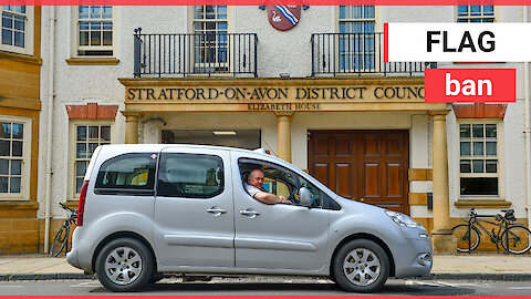 Patriotic cabbie banned from displaying a sticker of the Union Jack and Polish flag in his taxi