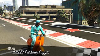 GTA 5 Gameplay Faggio Stunt Race [PS5] - No Commentary
