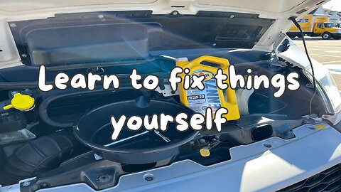 Learn to fix things yourself.