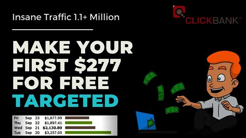 [ INSANE TRAFFIC] Make Your First $277 On Clickbank | Affiliate Marketing Free Traffic, Remote Work