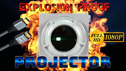 Explosion Proof HD Projector 1080P HDMI