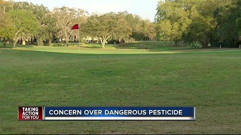 Neighbors concerned about hazardous pesticide