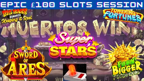 HUGE WINS, 15 BONUSES AND A RED BUZZER !! : NEW AND OLD SLOTS SESSION £100 CASH + BONUS
