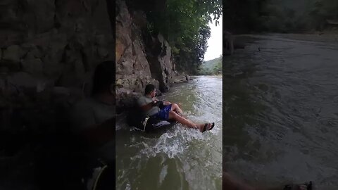 River Tubing in Boracay #philippines #boracay2023 #boracay #watertubing #insta360x3